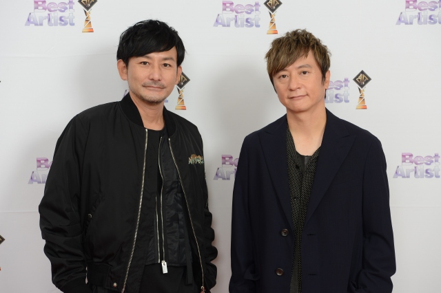 『ベストアーティスト2021』に出演したポルノグラフィティ(C)日本テレビ