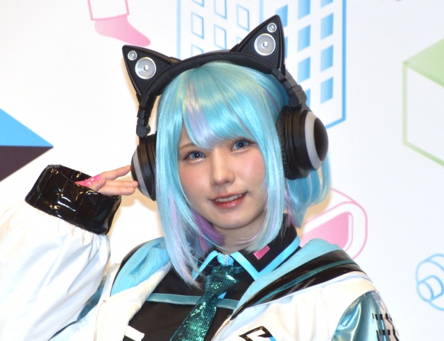 1日12時間ゲームをすることを明かしたえなこ (C)ORICON NewS inc.