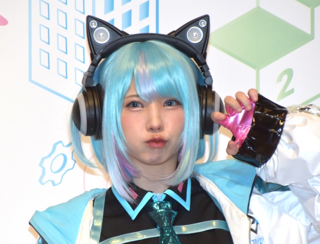 感謝を込めてゲームに課金していることを明かしたえなこ (C)ORICON NewS inc.
