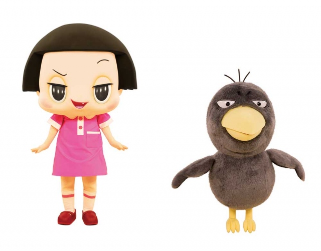 NHKの人気番組『チコちゃんに叱られる!』が舞台化。チコちゃん(声の生出演:木村祐一)、キョエちゃん登場(C)NHK