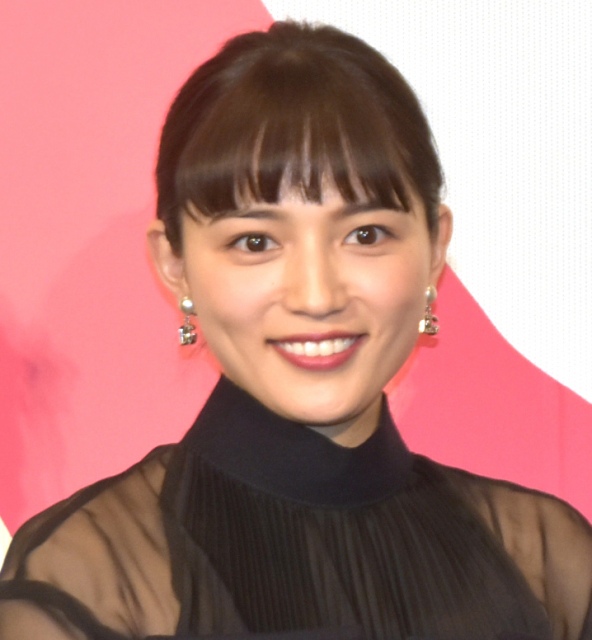 映画『聖地X』公開記念舞台あいさつに参加した川口春奈 (C)ORICON NewS inc.