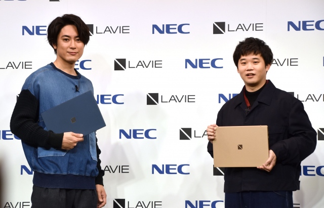 ”親友”矢本悠馬とのCM共演に感慨の思いを語った間宮祥太朗(左) (C)ORICON NewS inc.