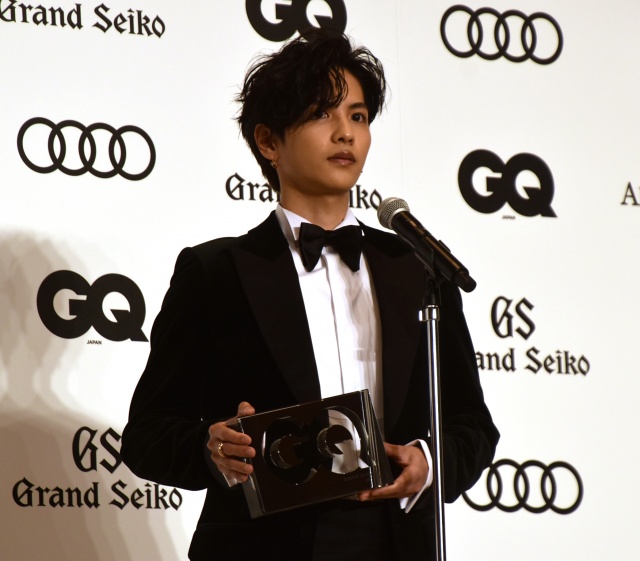『GQ MEN OF THE YEAR 2021』表彰式に出席した志尊淳 (C)ORICON NewS inc.