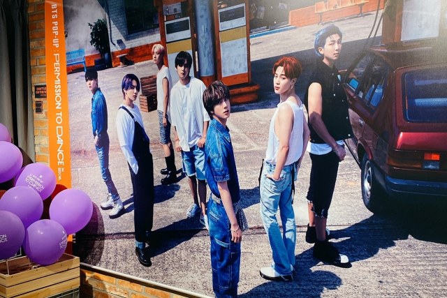ポップアップストア『BTS POP-UP:PERMISSON TO DANCE』 撮影:二俣愛子