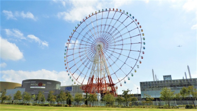 来年閉業することが決定したパレットタウン大観覧車