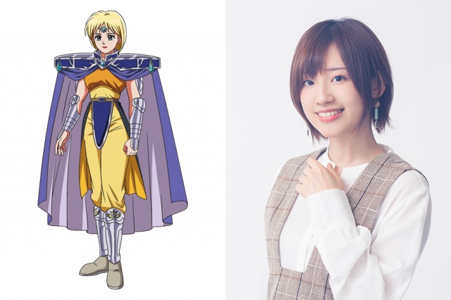 アニメ『ドラゴンクエスト ダイの大冒険』フローラ役の高橋李依(C)三条陸、稲田浩司/集英社(C)SQUARE ENIX CO., LTD.