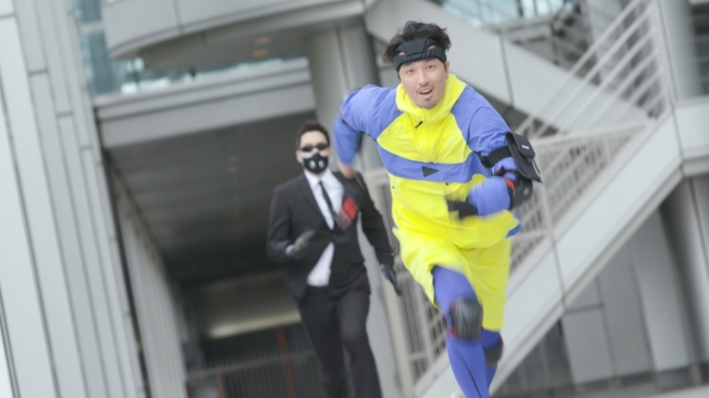 『逃走中 元日3時間SP~美女とハンターと野獣~』内でコラボCM放映(C)フジテレビ