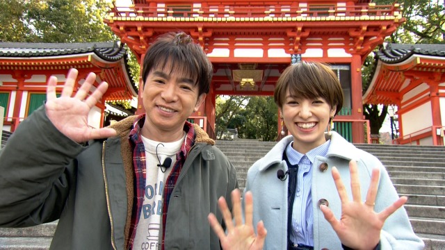 27日放送『水野真紀の魔法のレストラン』に出演する(左から)濱口優、南明奈(C)MBS