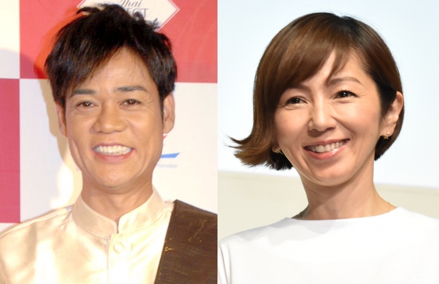 (左から)名倉潤、渡辺満里奈 (C)ORICON NewS inc.