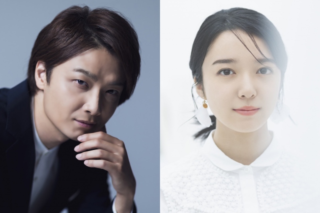 ミュージカル『ダディ・ロング・レッグズ』に出演する(左から)井上芳雄、上白石萌音