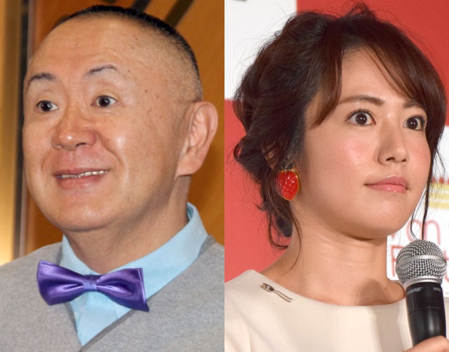 (左から)松村邦洋、磯山さやか (C)ORICON NewS inc.