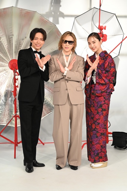 YOSHIKIが『おしゃれクリップ』にゲスト出演 (C)日本テレビ