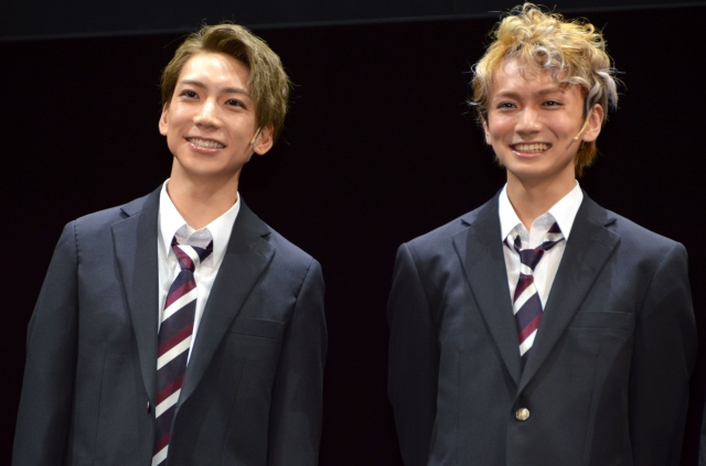外部舞台に初挑戦した(左から)鈴木大河、和田優希 (C)ORICON NewS inc.
