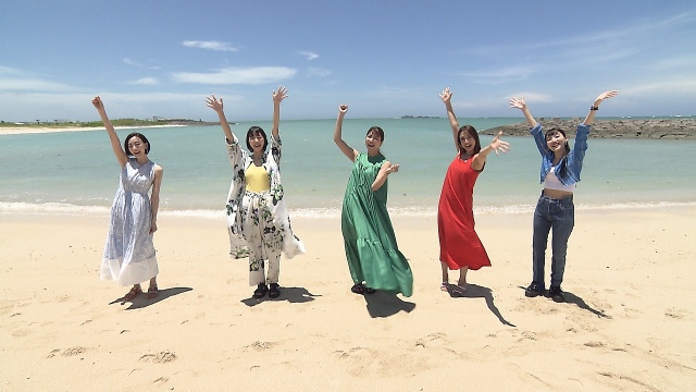 6日放送『朝だ!生です旅サラダ』に出演する旅サラダガールズ(C)ABCテレビ