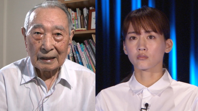 綾瀬はるか 103歳 元日本兵に取材 平和を願う思いはより強く Oricon News 沖縄タイムス プラス