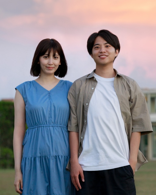 元℃-ute・梅田えりか（左）と後藤寛勝氏（C）Kota Yoshidaの画像