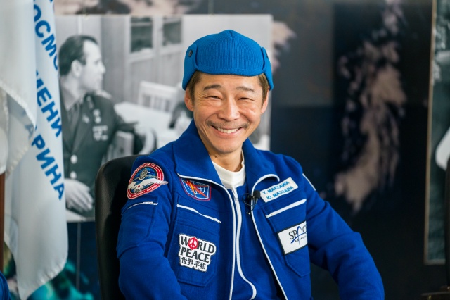 ISS滞在は「短かった」と明かした前澤友作氏 （C）SPACETODAYの画像