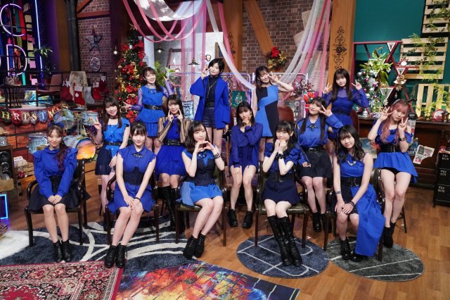 12月24日放送『MUSIC BLOOD』に出演したモーニング娘。’21（C）日本テレビの画像