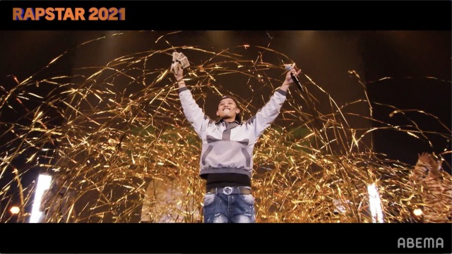 ABEMAのオリジナルオーディション番組『ラップスタア誕生2021』で優勝したeyden （C）AbemaTV,Inc.の画像