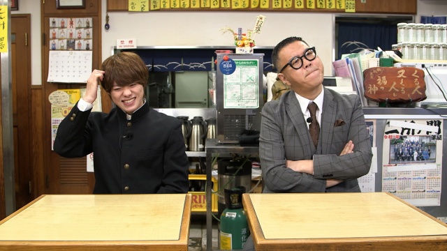 テレビ東京新番組『黄金の定食』MCを務める（左から）大橋和也、長谷川忍 （C）テレビ東京の画像