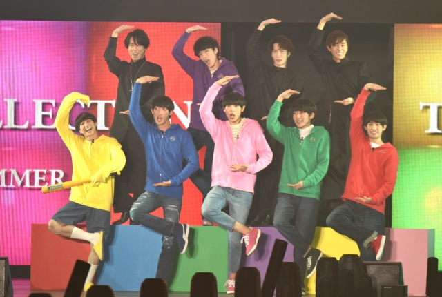 Tgc22s S Snow Man 9人そろって シェー おそ松さん ランウェイで沸かす オリコンニュース 岩手日報 Iwate Nippo