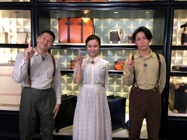 10日放送の『ひと目でわかる!』に出演する（左から）長田庄平、小島瑠璃子、亀梨和也 （C）日本テレビの画像