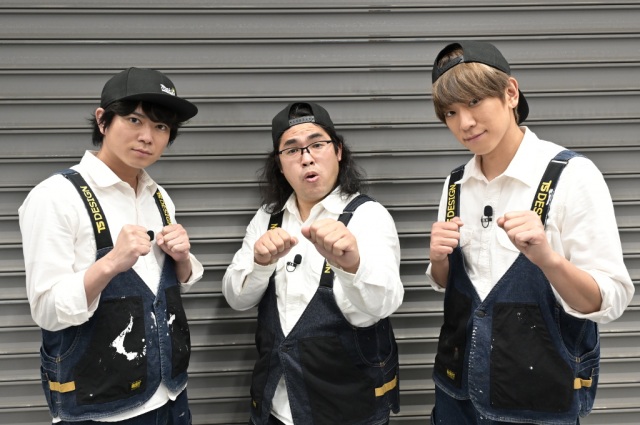 『NEWSの全力!!メイキング』に出演する（左から）加藤シゲアキ、中岡創一、小山慶一郎 （C）TBS