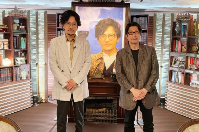 5日放送の『7.2新しい別の窓』に出演する（左から）稲垣吾郎、阪本順治監督の画像