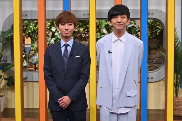 テレビ朝日情報系番組『目ゲキシャ』でMCを務める（左から）河合郁人、向井慧 （C）テレビ朝日の画像