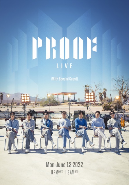 デビュー記念日に新曲ステージ『Proof』Liveを行うことを発表したBTS