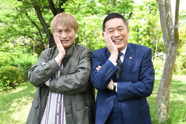『警視庁・捜査一課長season６』第9話に出演する（左から）JP、内藤剛志（C）テレビ朝日の画像