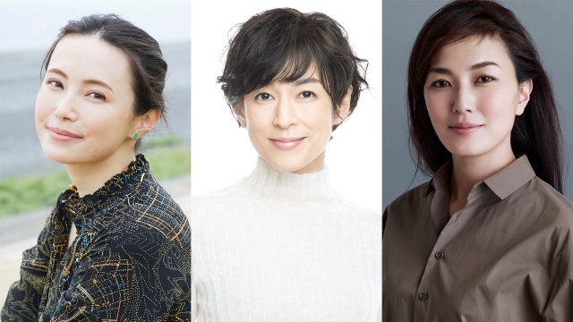 7月期『家庭教師のトラコ』に出演する（左から）美村里江、鈴木保奈美、板谷由夏（C）日本テレビの画像