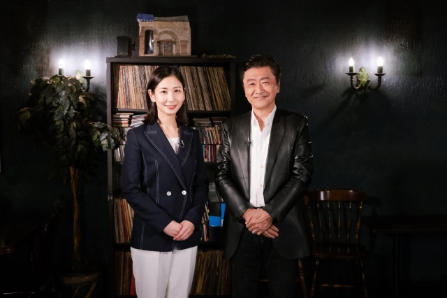 6月21日放送『クローズアップ現代』で桑子真帆アナウンサーと対談する桑田佳祐（C）NHKの画像