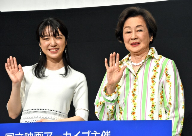 上白石萌音 大先輩 司葉子からの 君の名は に 上白石と申します 憧れも語る かっこよくタバコ吸える女優に オリコンニュース 映画 アニメ Miyanichi E Press