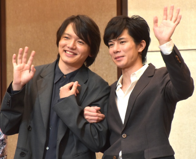 東京ラブストーリーミュージカル化に出演する（左から）濱田龍臣、柿澤勇人 （C）ORICON NewS inc.の画像