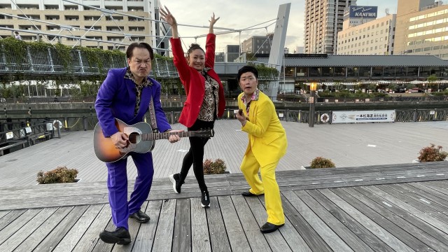 18日放送『よんチャンTV』に出演する（左から）松浦真也、安藤美姫、吉田裕（C）MBSの画像