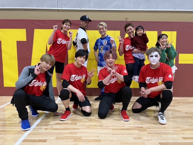 Travis Japan 吉澤閑也 本気のドッジボール対決 7 Men 侍 菅田琳寧 佐々木大光も参戦 愛媛新聞online
