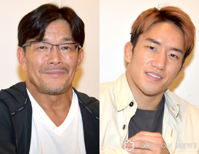 （左から）榊原信行、朝倉海 （C）ORICON NewS inc.の画像