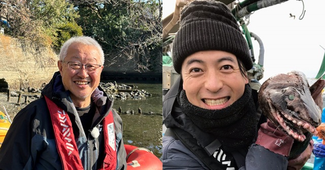 『DASH海岸スペシャルトークショー』に登場する（左から）木村尚氏、桝太一（C）日本テレビの画像