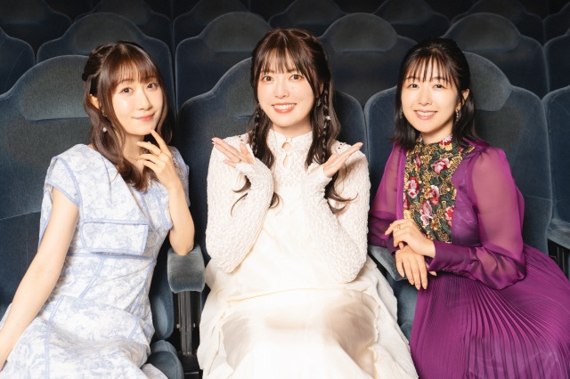 （左から）日高里菜、加隈亜衣、茅野愛衣（C）ORICON NewS inc.　撮影：上野留加の画像