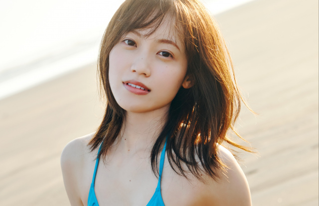 櫻坂46松田里奈、1st写真集“未収録”水着ショット公開 第二回生配信特典