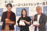 （左から）板垣瑞生、川島海荷、寺島進 （C）ORICON NewS inc.