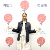 東京・町田市の町田市庁舎で開催された市民協働フェスティバル「まちカフェ！」でトークイベントを行った長谷川ミラの画像