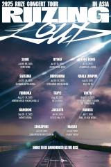 】『2025 RIIZE CONCERT TOUR [RIIZING LOUD] IN JAPAN』ポスター