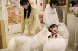 ABCテレビ『あそばにゃそんそん』に出演する（左から）FRUITS ZIPPER・櫻井優衣、CANDY TUNE・村川緋杏、SWEET STEADY・庄司なぎさ
