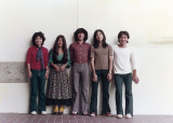 シュガー・ベイブのメンバー（左から）村松邦男、大貫妙子、鰐川己久男、山下達郎、野口明彦