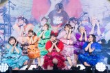 CANDY TUNE 2nd ANNIVERSARY TOUR「CANDY CANDY PARTY」最終公演を開催したCANDY TUNE　PHOTO：ヨシモリユウナ