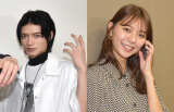 （左から）杢代和人、川津明日香 （C）ORICON NewS inc.