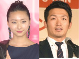 （左から）畠山愛理、鈴木誠也（2016年撮影）　（C）ORICON NewS inc.