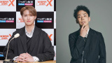 『JO1ANNX』に出演する（左から）JO1・白岩瑠姫、かまいたち・濱家隆一